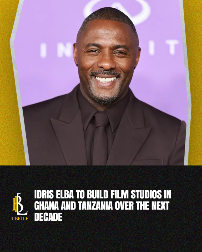 IDRIS ELBA TO BUILD FILM STUDIOS IN GHANA AND TANZANIA