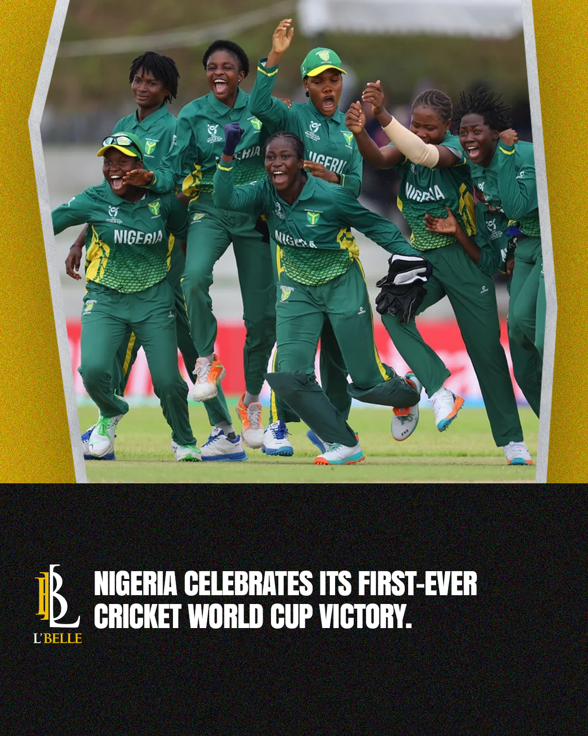 Nigeria Makes History with First-Ever Cricket World Cup Win